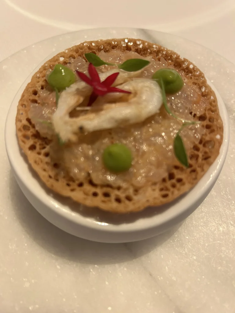 Tortillita de camarones